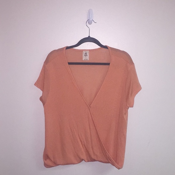 Free People Hoffman Surplice Tee - Picture 1 of 5